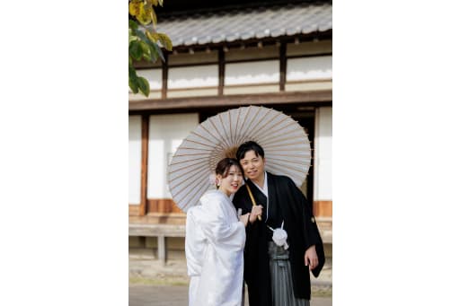 昔ながらの建物と