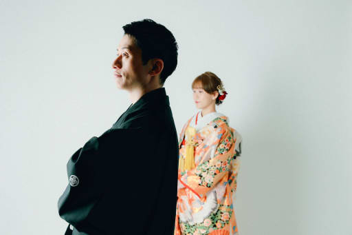 新郎様メインのカット