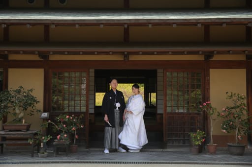 和装から撮影スタート！