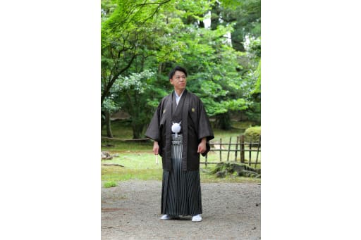 新郎様ソロショット  