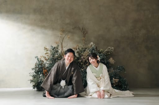 なんとか頑張っていただいた正座ショット