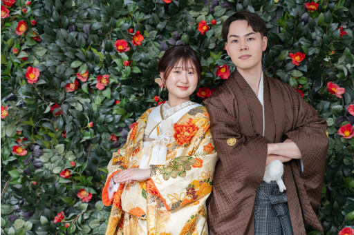 和装へお着替え