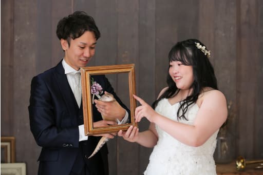 額縁とトカゲちゃん