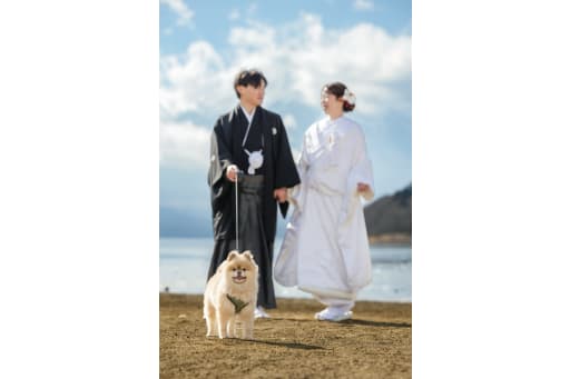 わんちゃんと一緒に♪