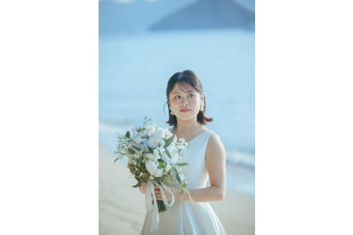 新婦様ソロショットです。