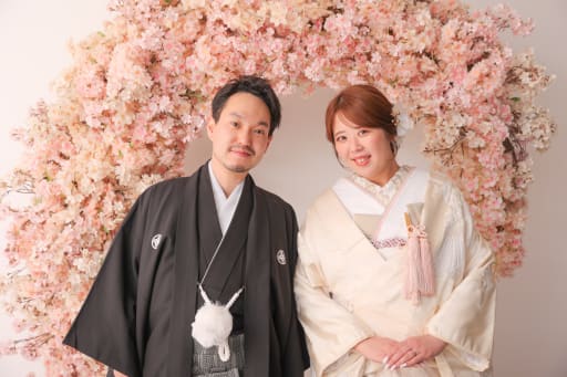 ピンクの桜アーチ