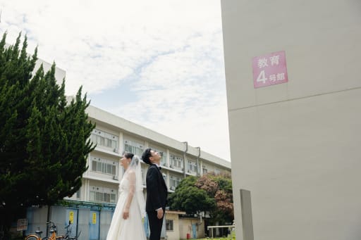 空を見上げて