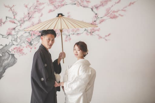 梅の壁画も定番です！