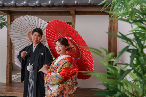 笹も入れて撮影😌！とっても可愛いです！