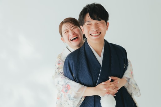 笑顔全開
