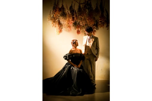 まずは新郎新婦のお二人の撮影からスタート。