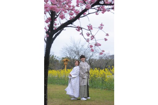 満面の笑みのおふたり