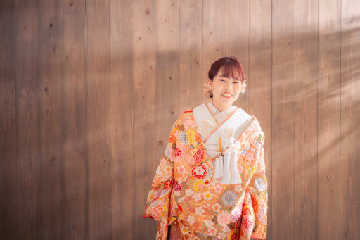 新婦様のソロショット