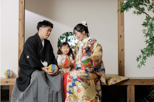 屋内庭園で和気藹々と！