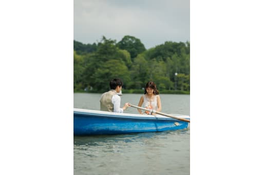 ヨットに乗って