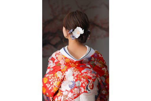 髪型のショット