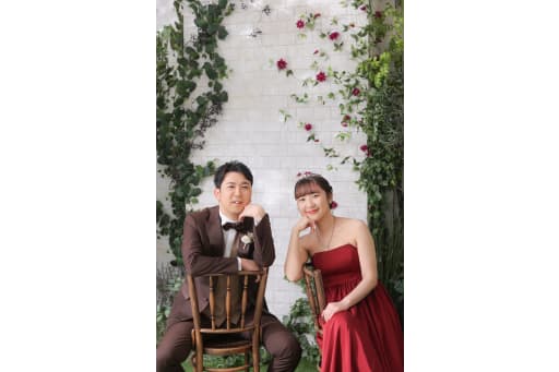 締めは寄り添って