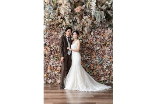 2着目はマーメイドドレス！