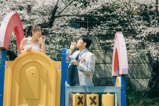 様々なシチュエーションで撮影♪