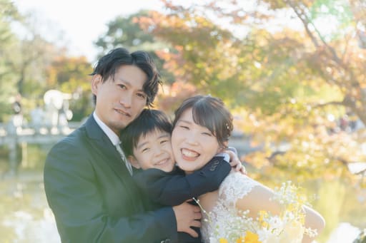 そして、最後にはお兄ちゃんも加わり、親子で大切な瞬間を共有