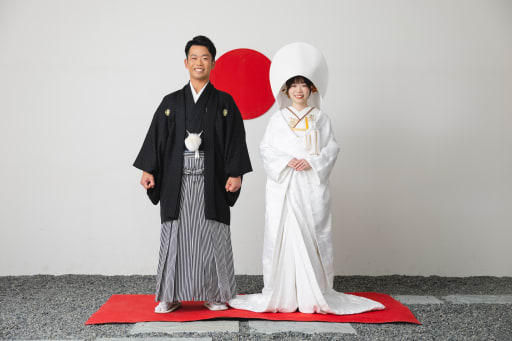 白無垢にチェンジして