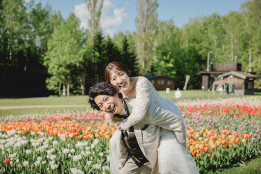 最後は思いっきりはしゃいで！