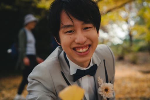 ご新郎様のソロショット！