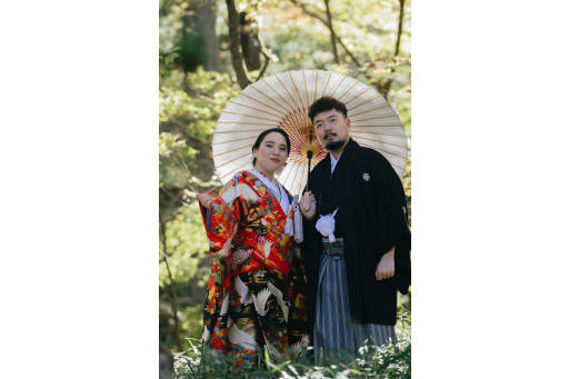 日光で前撮りは本当に自然豊か！