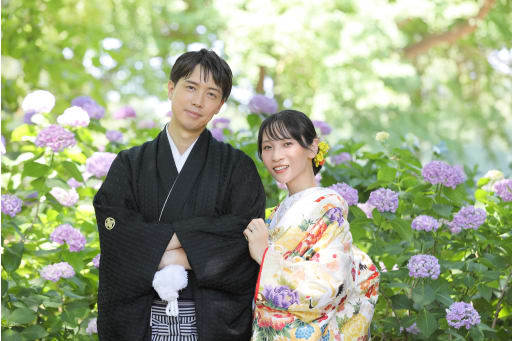 昭和記念公園の紫陽花！！木漏れ日がキラキラして素敵な雰囲気で撮影！！