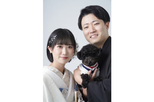 大好きな愛犬と！