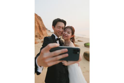 最後は寄り添って