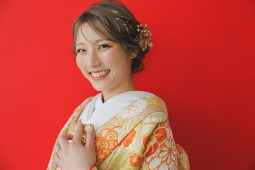新婦さんソロショット