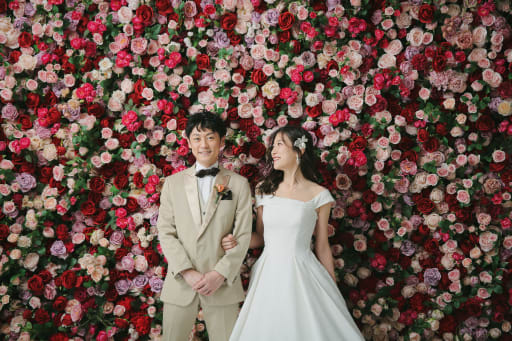 ハウススタジオの花壁