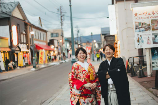 小樽市街地へ