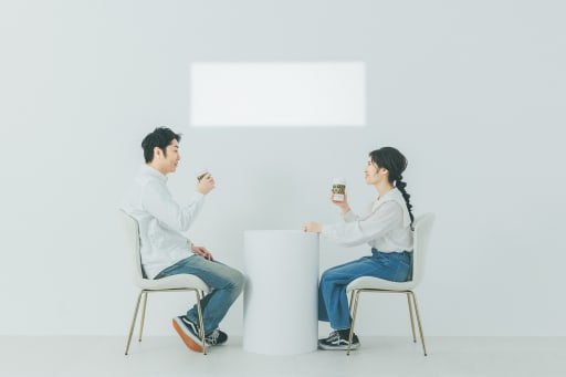 コーヒー好きな2人