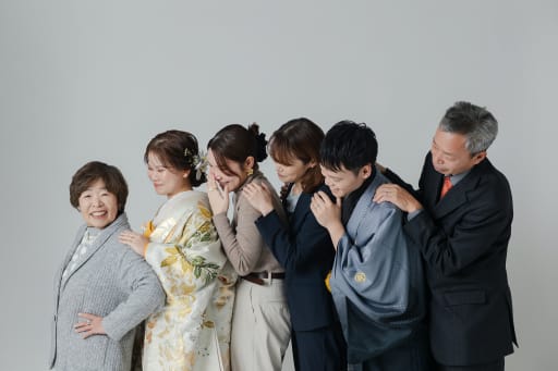 お次は皆様１列にならんでいただきました♡！