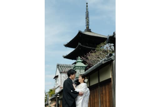 五重塔との撮影も