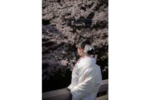 新婦様のソロカット