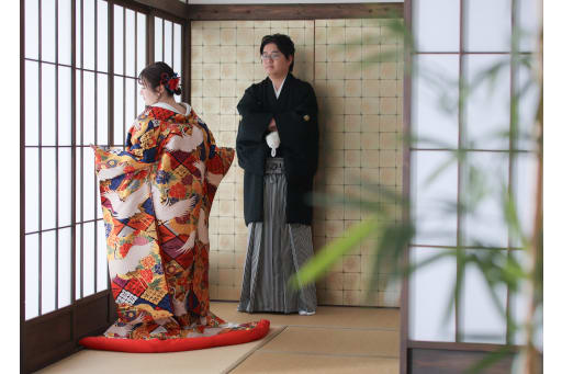 凛々しい後ろ姿