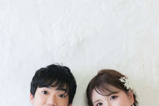 ちょこんと。