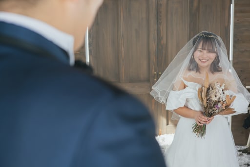 新婦さんのスマイル