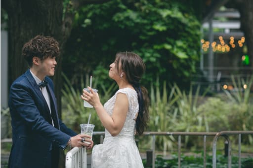 オフショットも絵になります