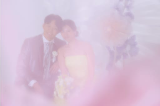 フィルターつけたみたいに。