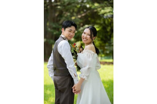 楽しい撮影ありがとうございました！末長くお幸せに！！