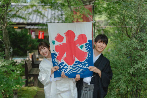 爽やかな緑に映える！季節を楽しむ遊び心