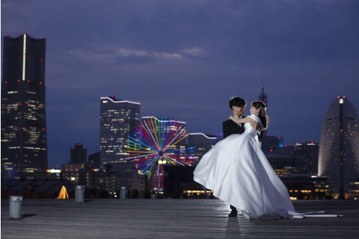 夜景でのお写真も