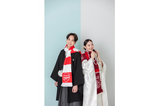 ミントグリーンとホワイトのバイカラー