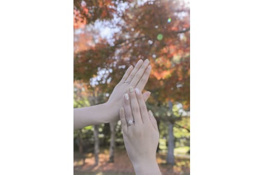 指輪ショット。