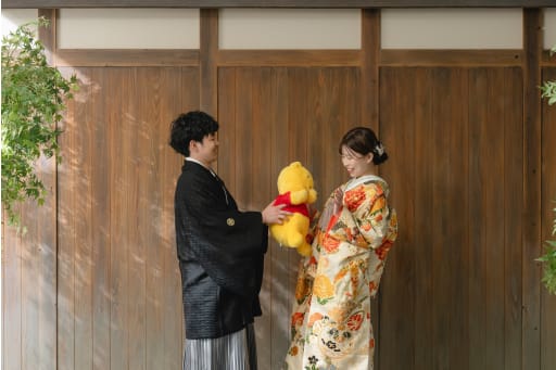 おふたりの思い出のぬいぐるみと