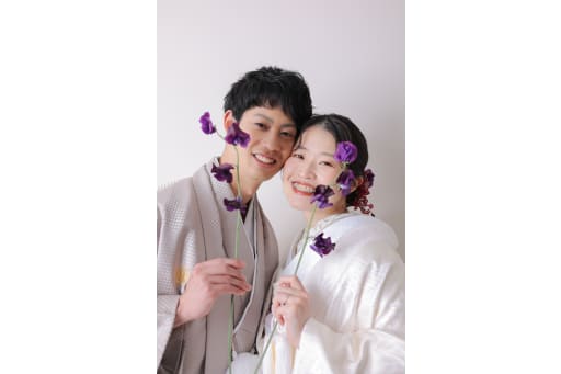 そして一輪のお花も